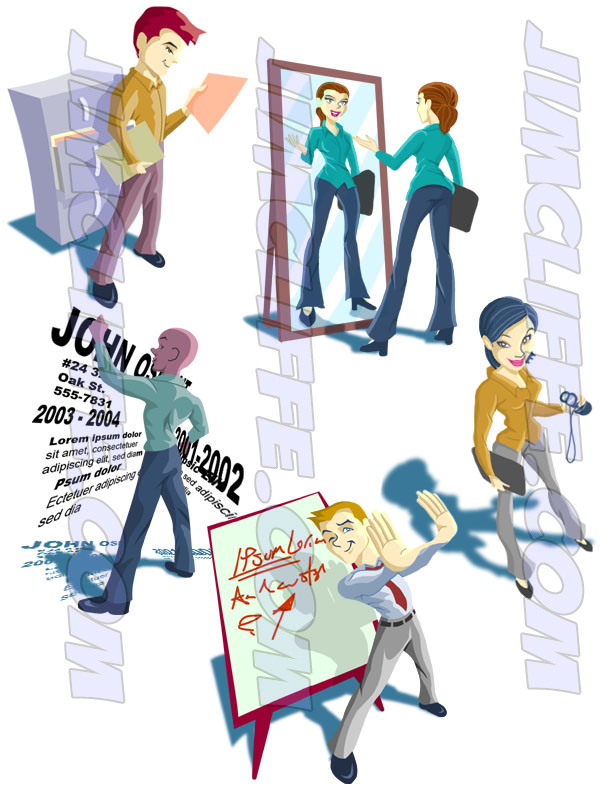Jim Cliffe Comic Graphic Sample 2
