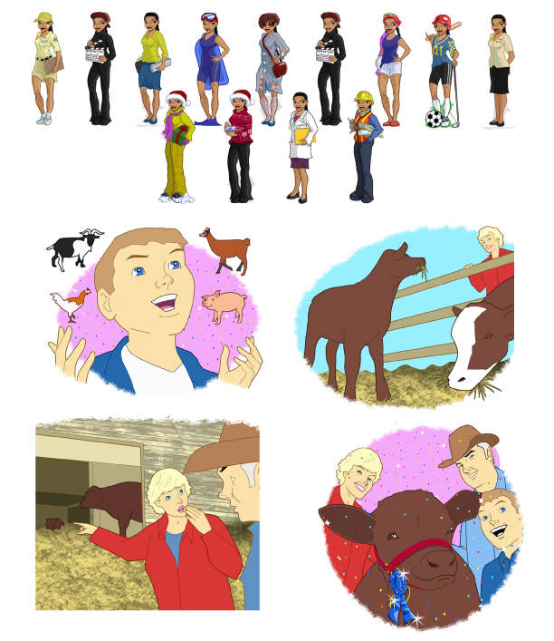 Jim Cliffe - various illustrations