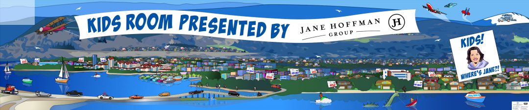 Kelowna-YLW-mural, artist, Okanagan, airport, jane-hoffman